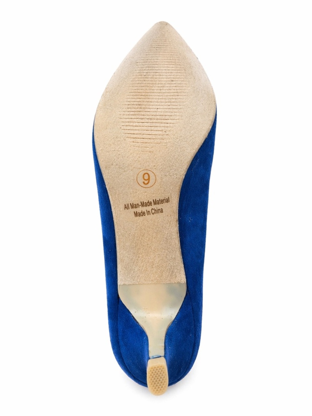 Olivia Rose Designs Blue Suede Pumps Women’s 9M Pointed Toe 2.5” Heel - Picture 5 of 6